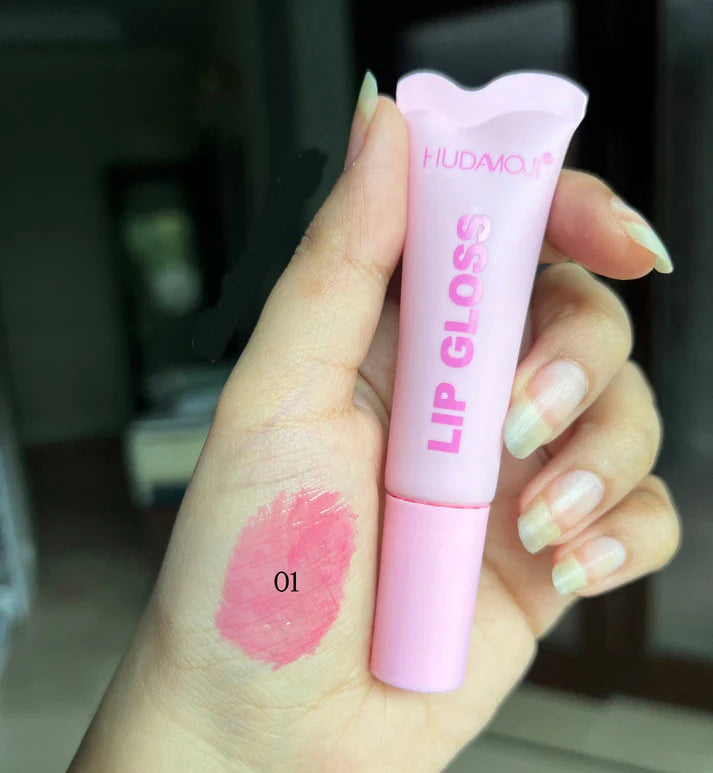 Huda moji New Viral lip Gloss Buy 2 Get 1 Free Deal Total 3