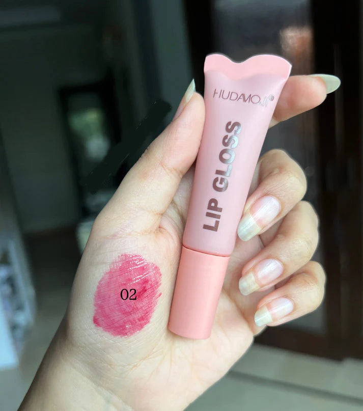 Huda moji New Viral lip Gloss Buy 2 Get 1 Free Deal Total 3